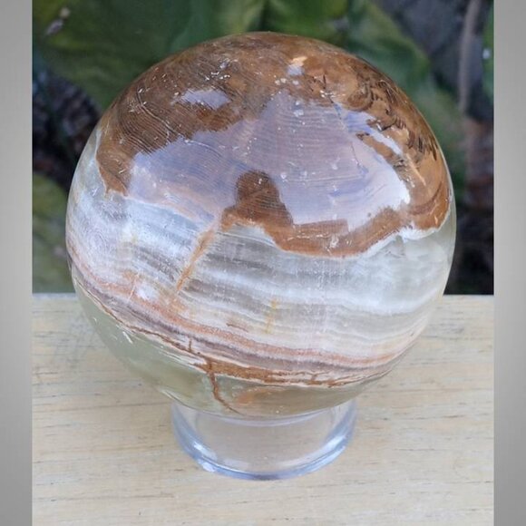 ❤️ 50mm green onyx SPHERE 06 balance CLARITY - Picture 2 of 7